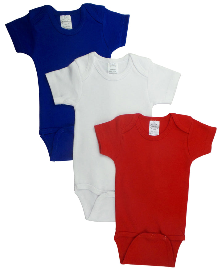 Red Bodysuit Onezies (Pack of 3)