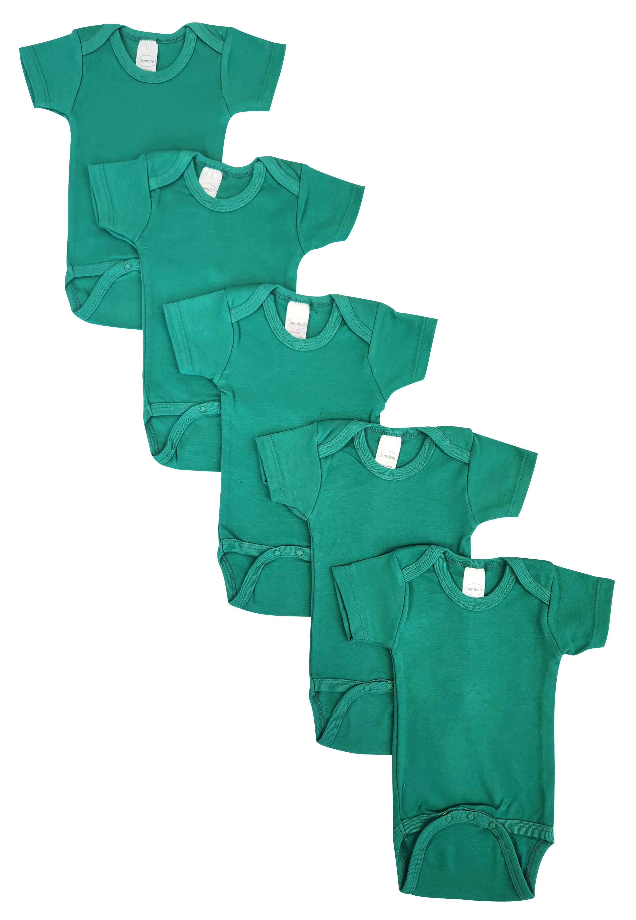 Unisex Baby 5 Pc Onezies