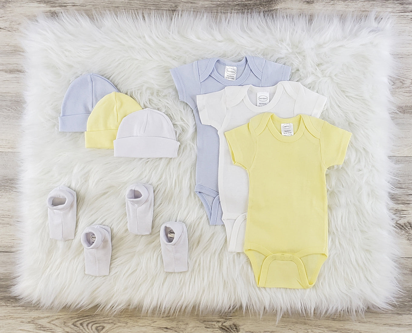 8 Pc Layette Baby Clothes Set