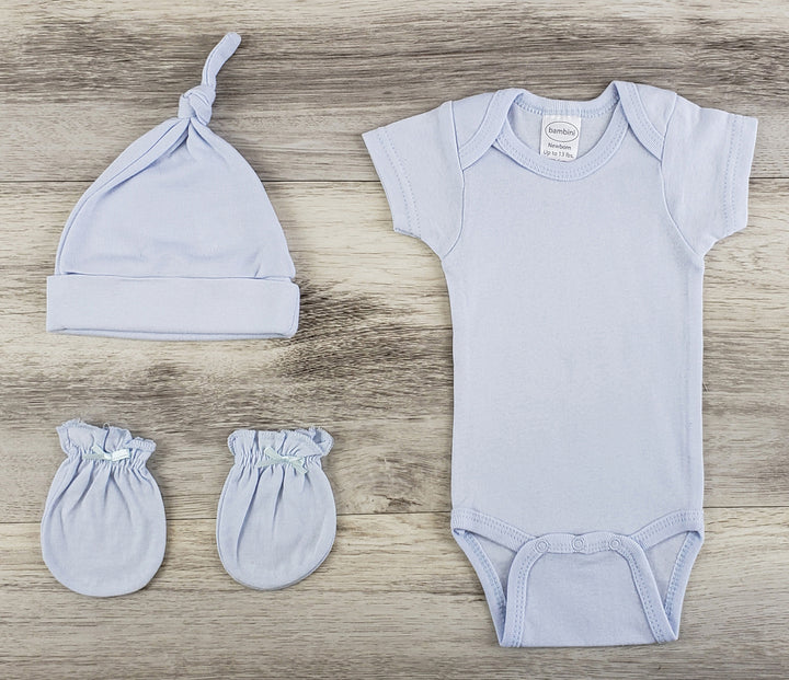 3 Pc Layette Baby Clothes Set