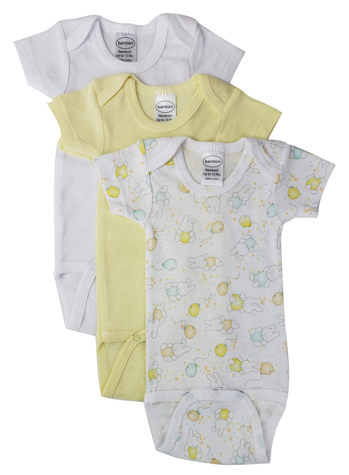 Unisex Baby 3 Pc Bodysuits