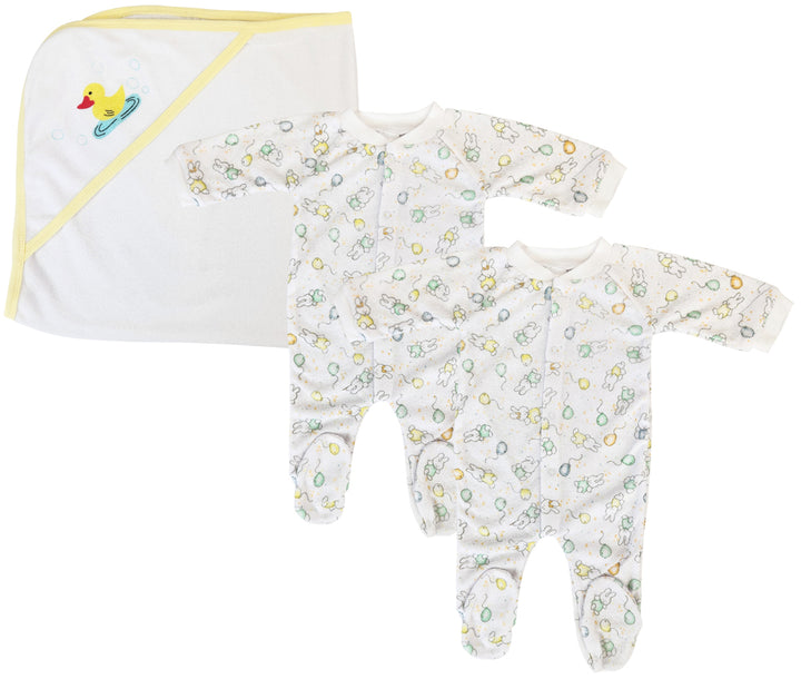 Unisex Closed-toe Sleep & Play (Pack of 3 )