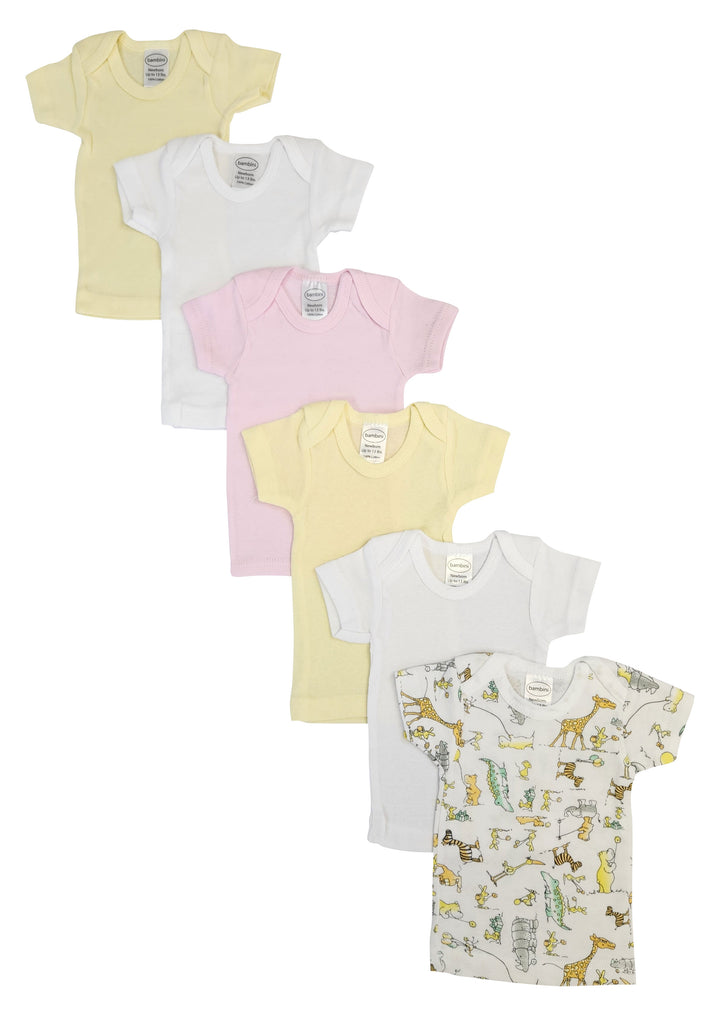 Unisex Baby 6 Pc Shirts