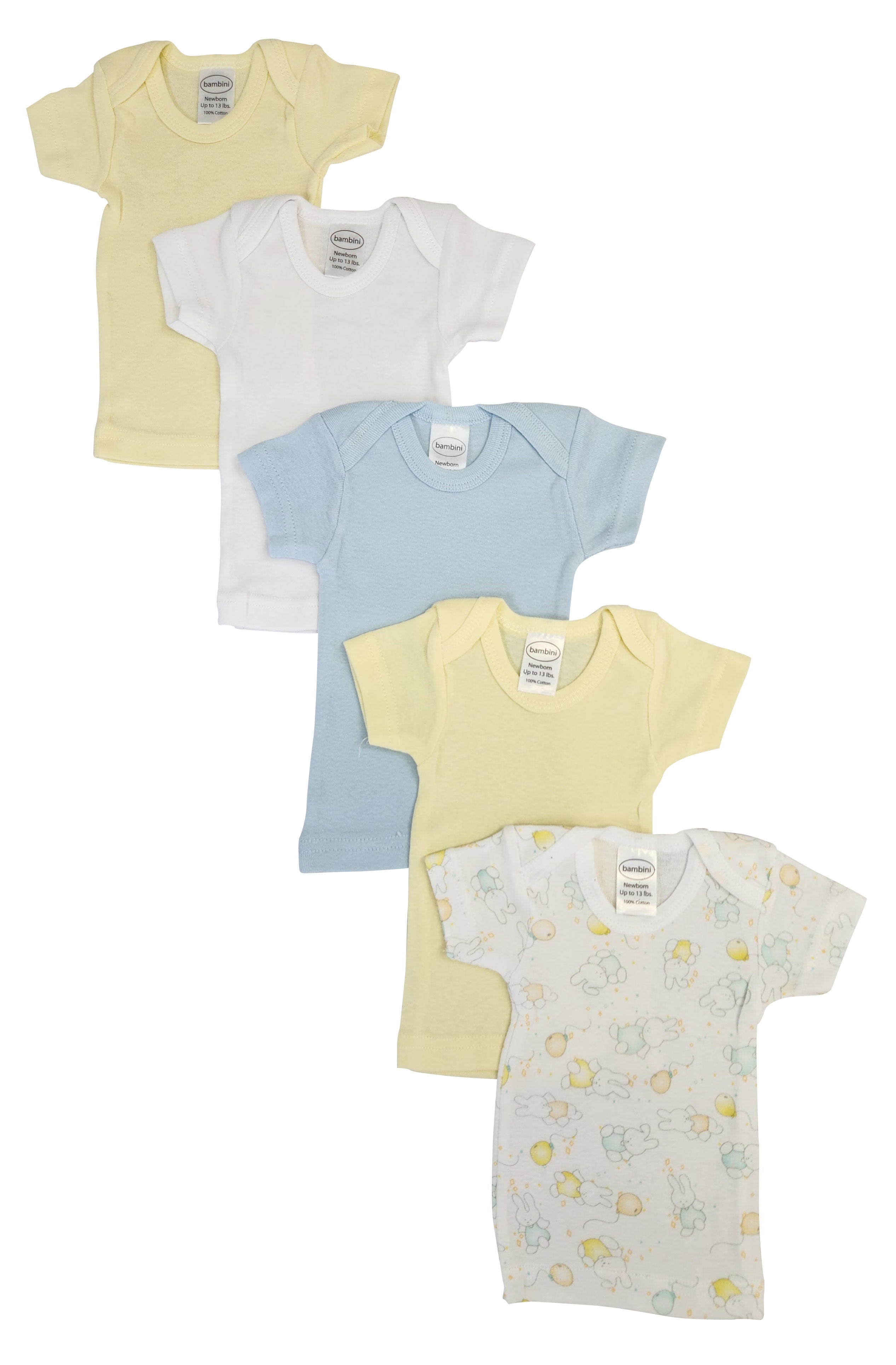 Unisex Baby 5 Pc Shirts