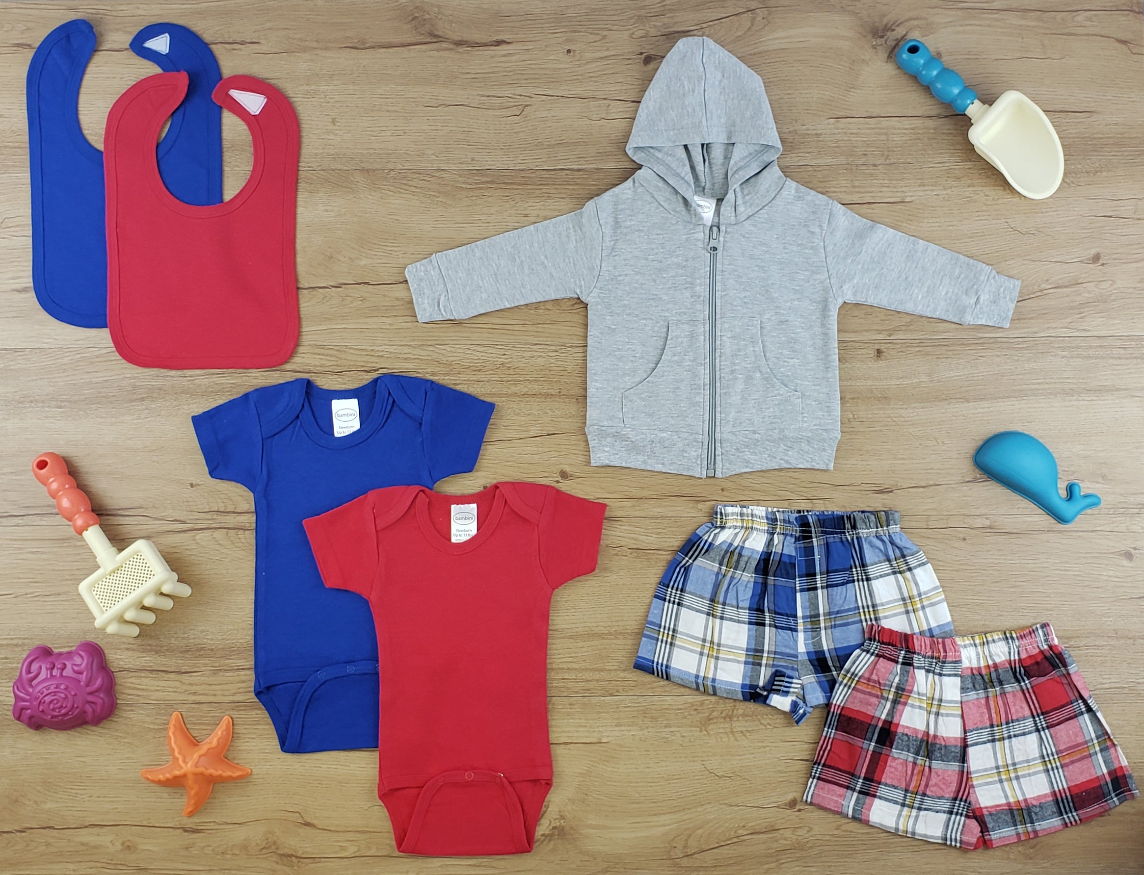 7 Pc Layette Baby Clothes Set