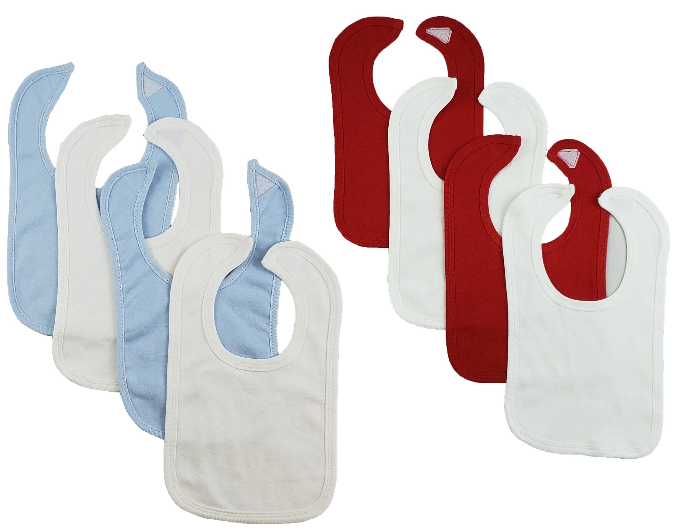 8 Baby Bibs