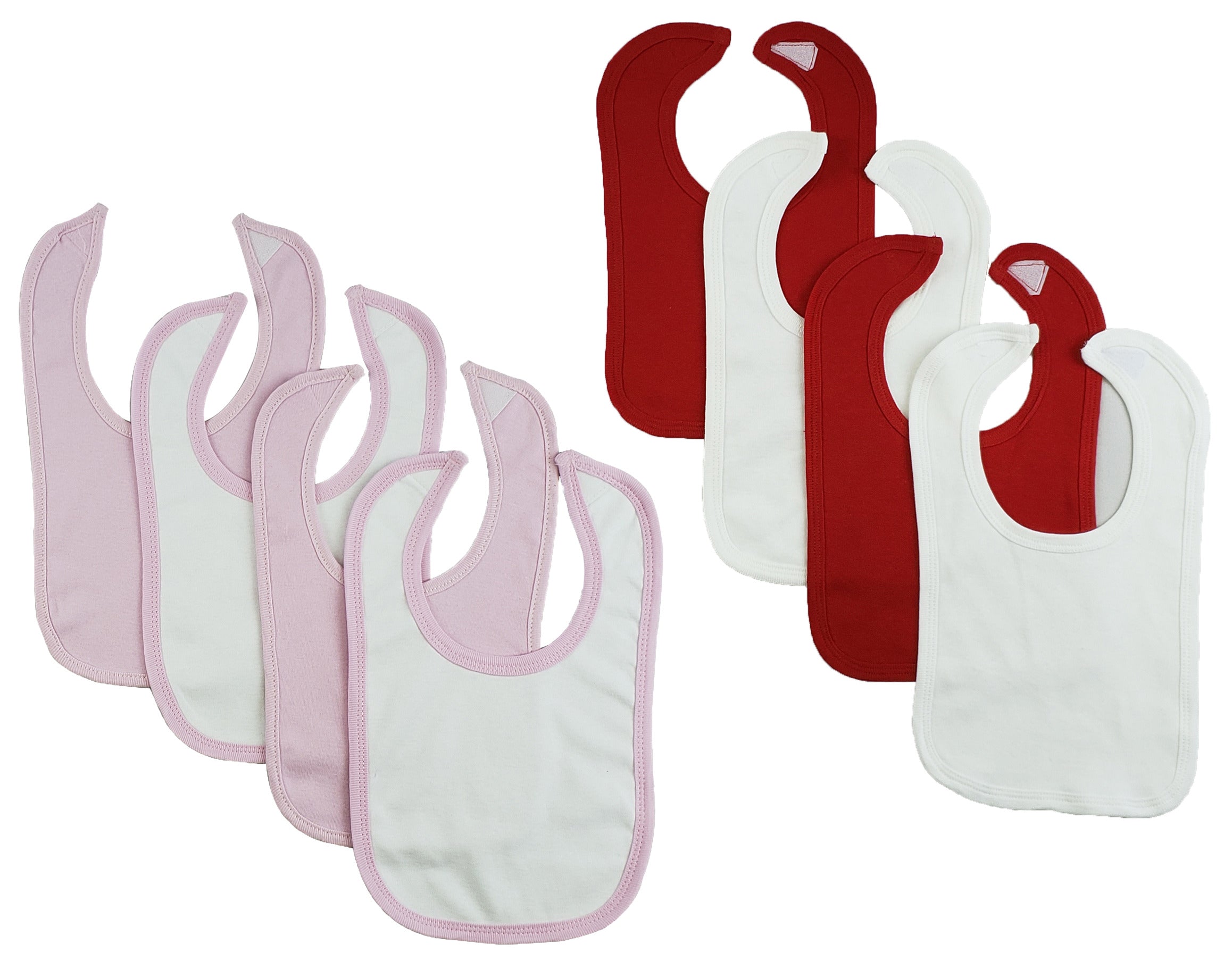 8 Baby Bibs