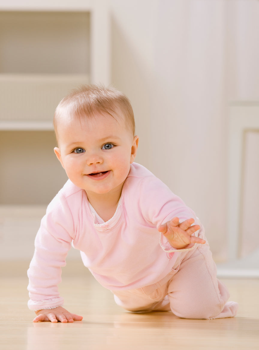 Print Infant Gown and Recieving Blanket