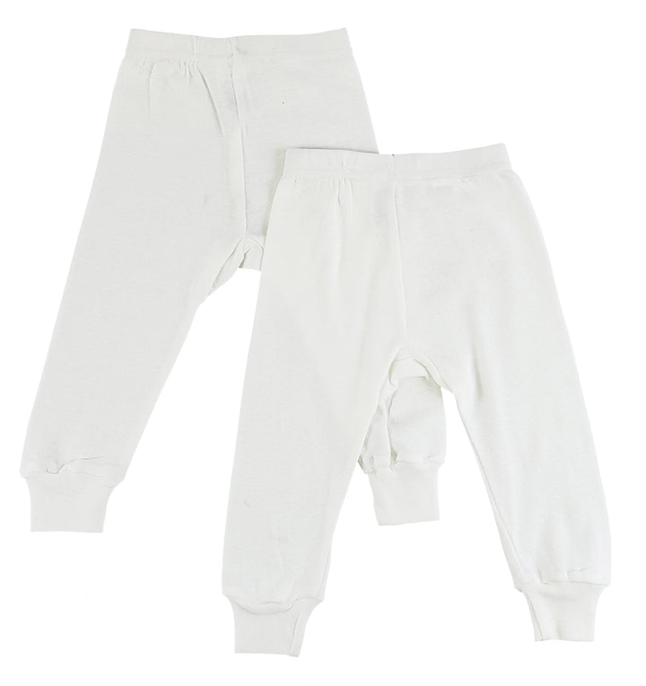 White Long Pants - 2 Pack