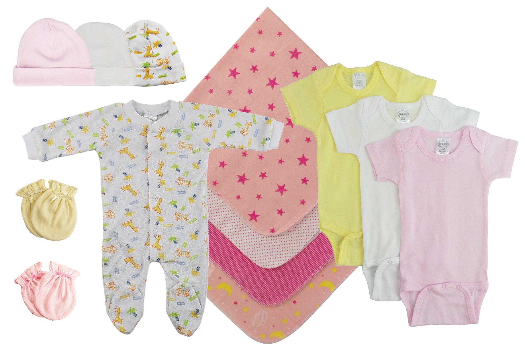 Baby Girls 13 Pc Layette Sets
