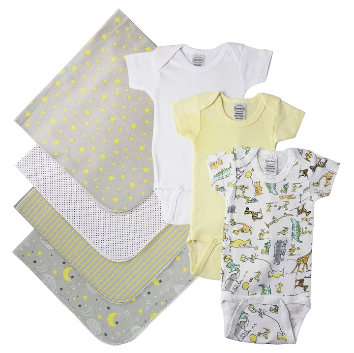 Unisex Baby 7 Pc Layette Sets