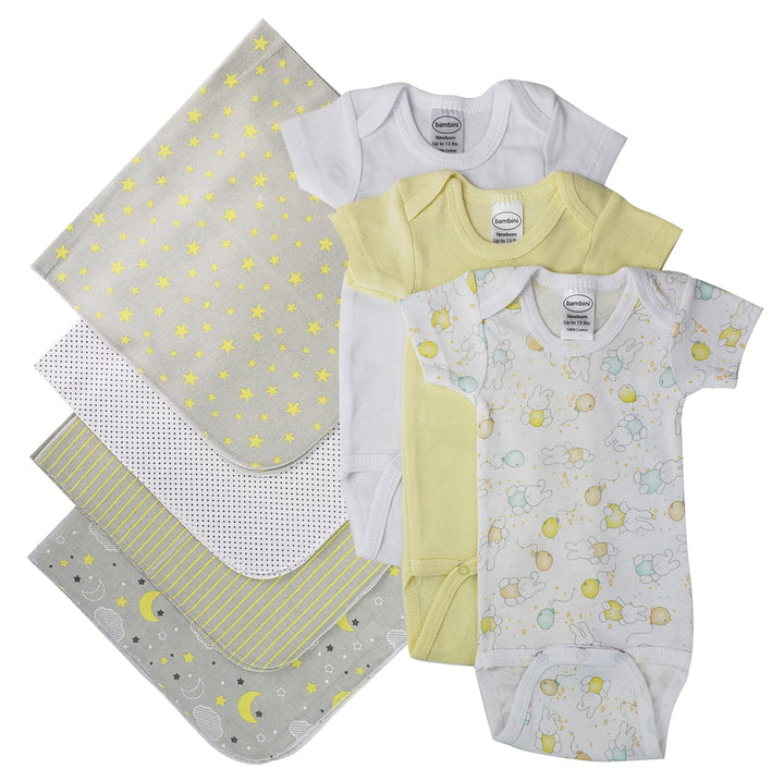 Unisex Baby 7 Pc Layette Sets