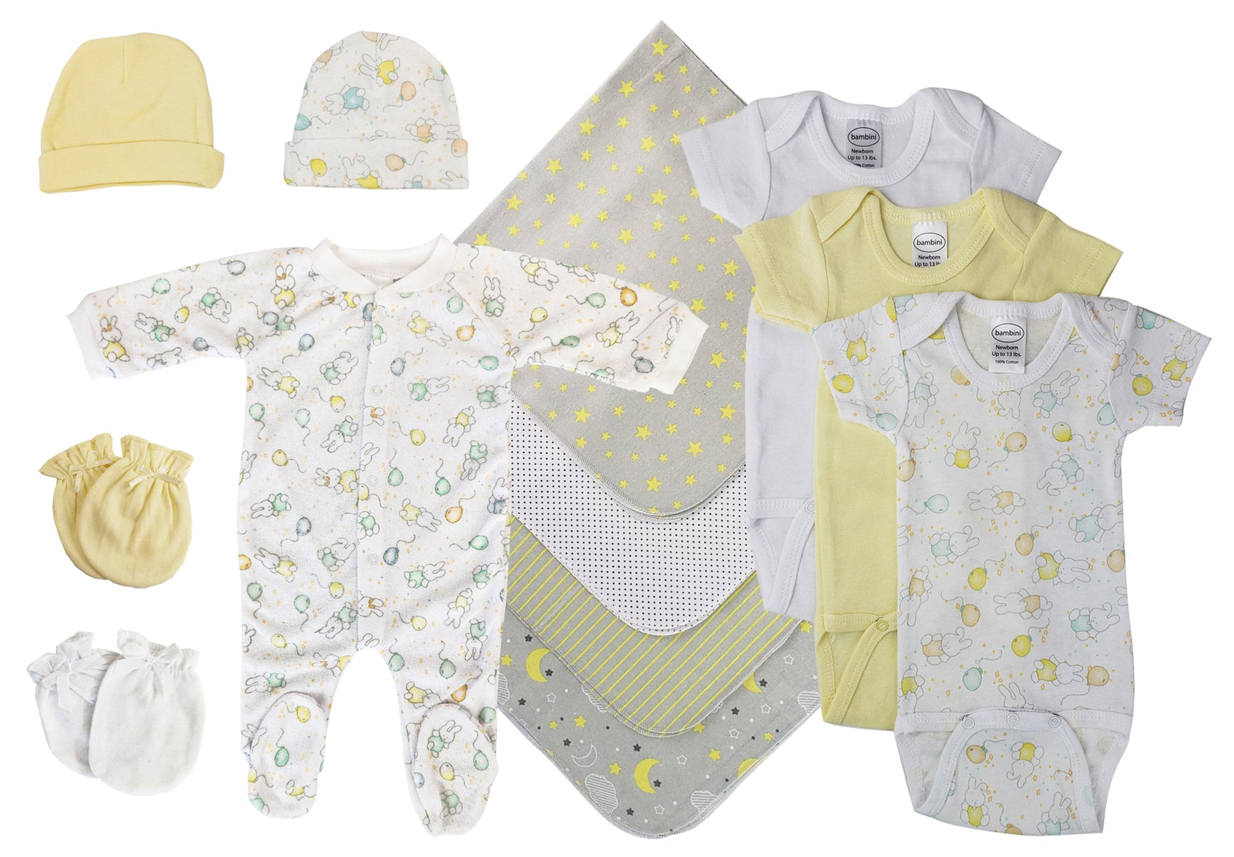 Unisex Baby 13 Pc Layette Sets