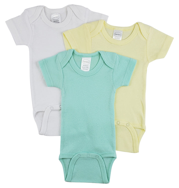 Short Sleeve One Piece 3 Pack