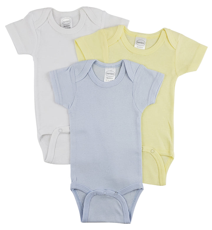 Short Sleeve One Piece 3 Pack