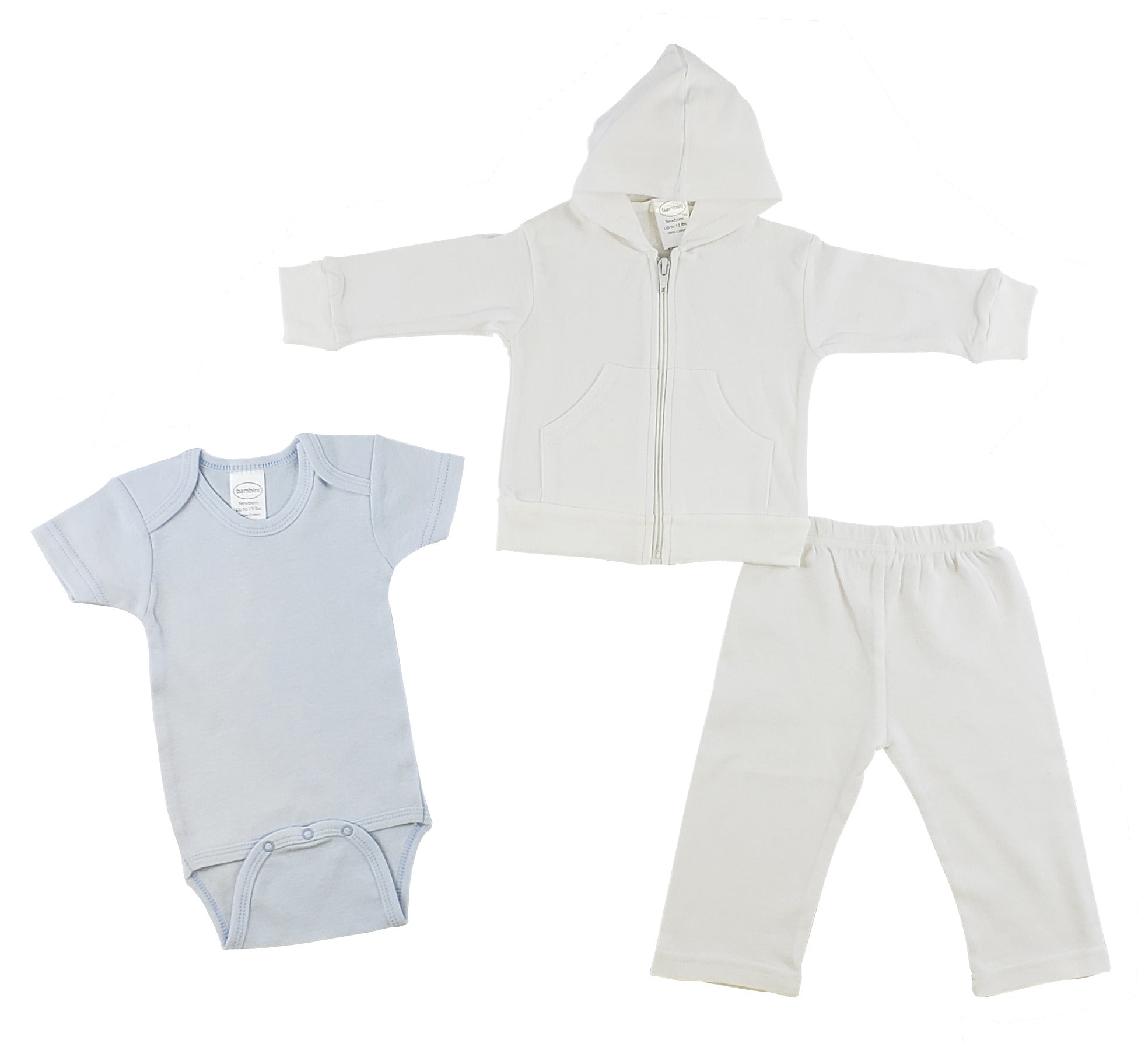 Infant Sweatshirt, Onezie and Pants - 3 pc Set