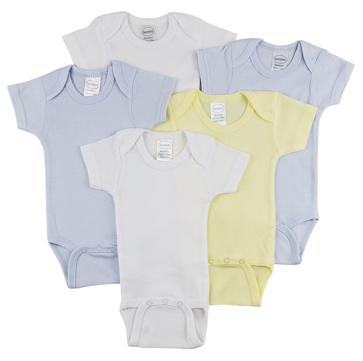 Short Sleeve One Piece 5 Pack