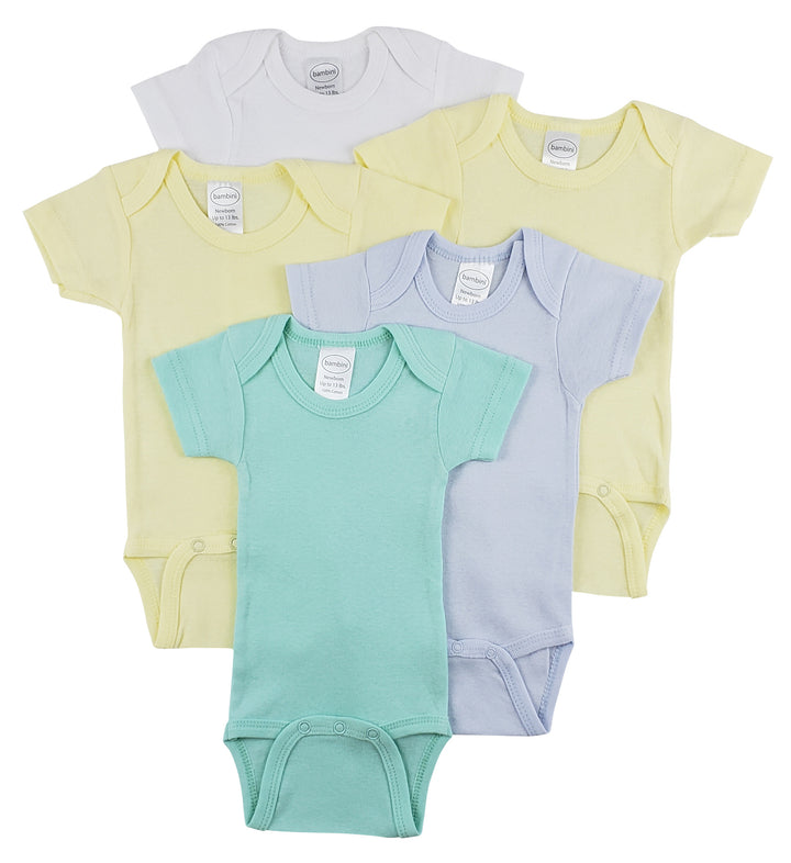 Short Sleeve One Piece 5 Pack