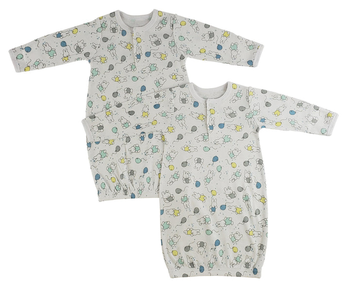 Infant Gowns - 2 Pack