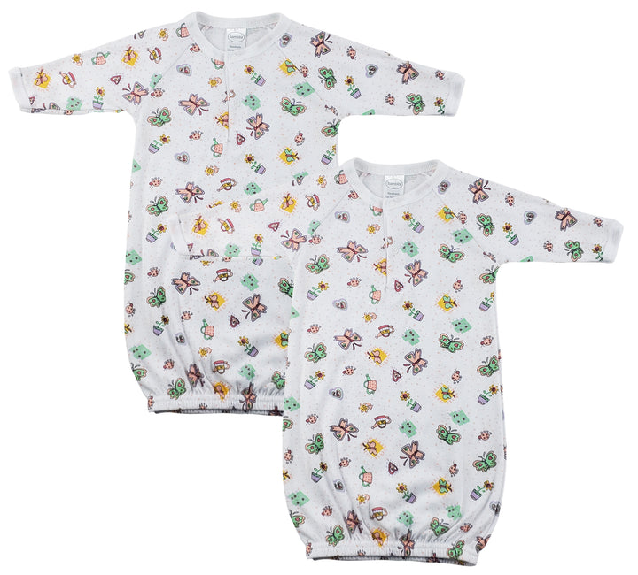 Infant Gowns - 2 Pack