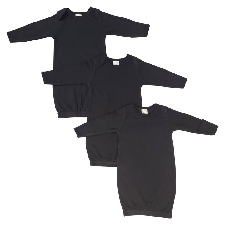 Unisex Newborn Baby 3 Piece Gown Set