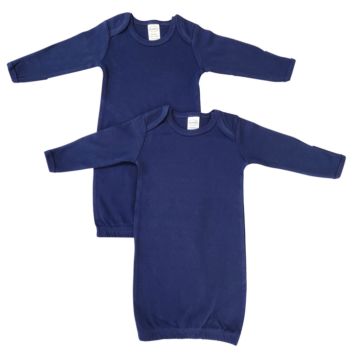 Unisex Newborn Baby 2 Piece Gown Set