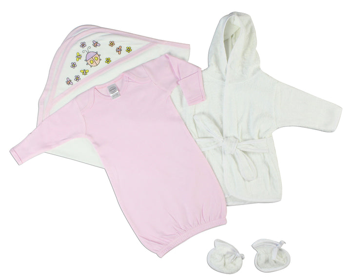 Girls 3 Piece Layette Set