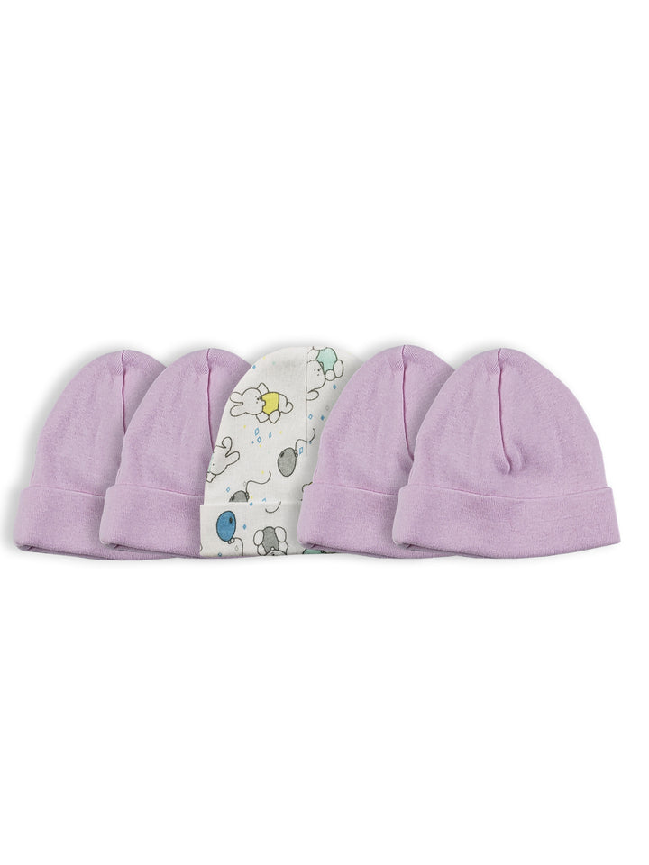 Girls Baby Cap (Pack of 5)