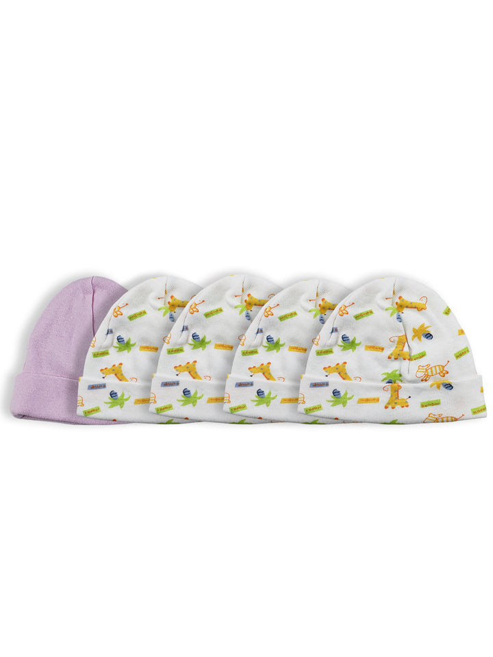 Girls Baby Cap (Pack of 5)